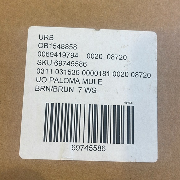 Urban Outfitters Paloma Mule Brown platform shoes size 7 - Picture 10 of 13